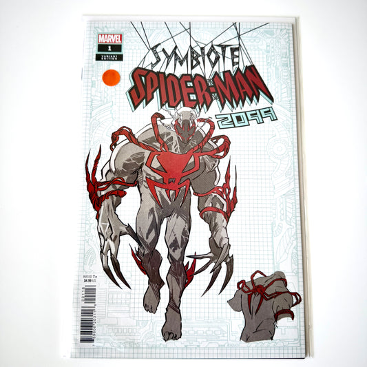 Symbiote Spider-Man 2099 #1 1:10 Ratio Variant Cover Marvel 2024 Comic