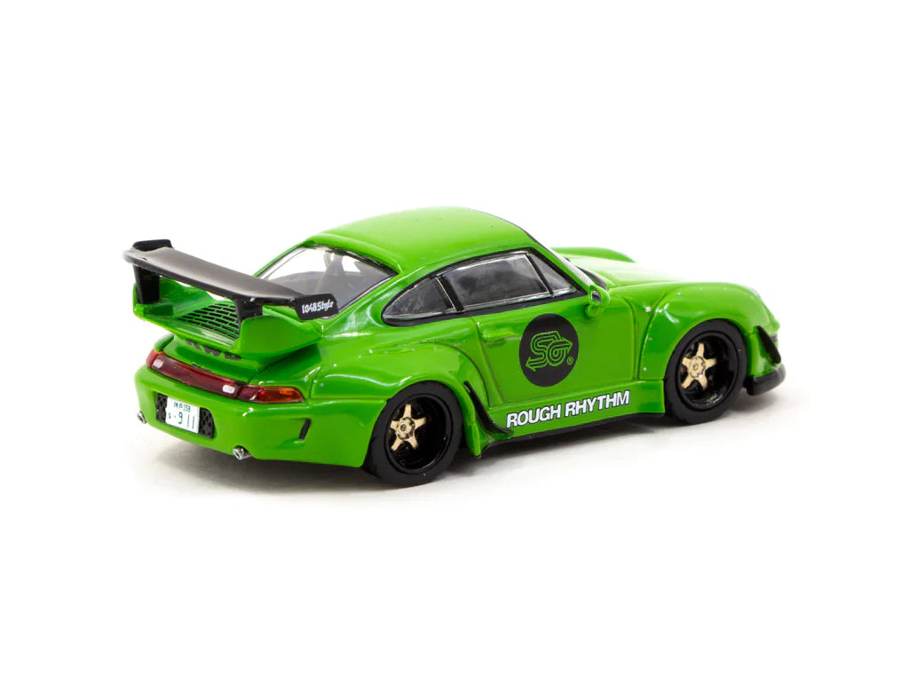 Porsche RWB 993 Rough Rhythm FuelFest diecast rear angle detail