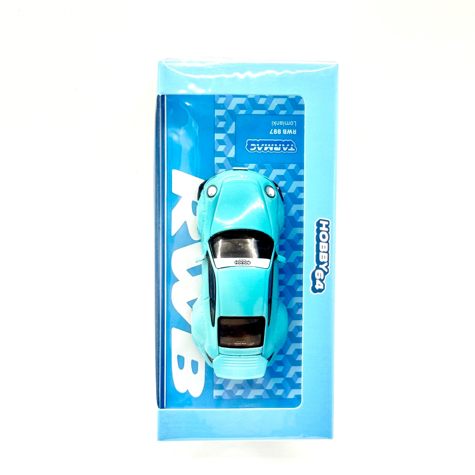 Tarmac Works Porsche RWB 997 Lomianki 1:64 diecast box top side