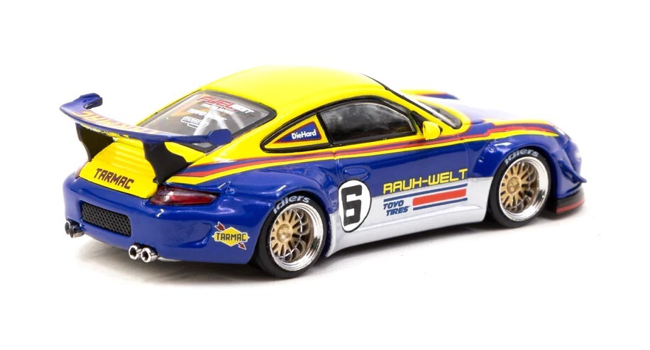 Porsche RWB 997 FuelFest Tokyo 2023 diecast rear angle detail
