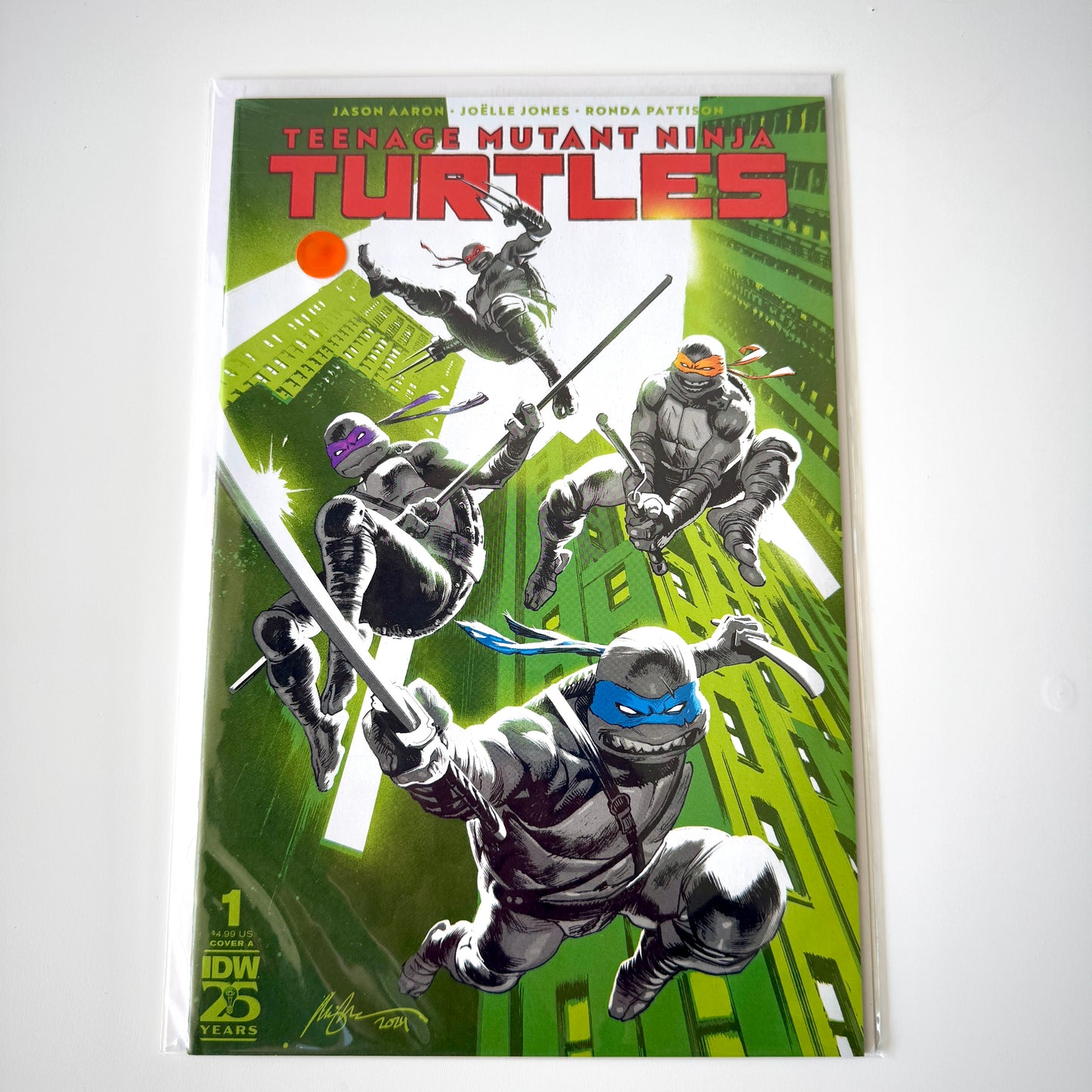 Teenage Mutant Ninja Turtles #1 2024 Cover A by IDW Publishing comic book