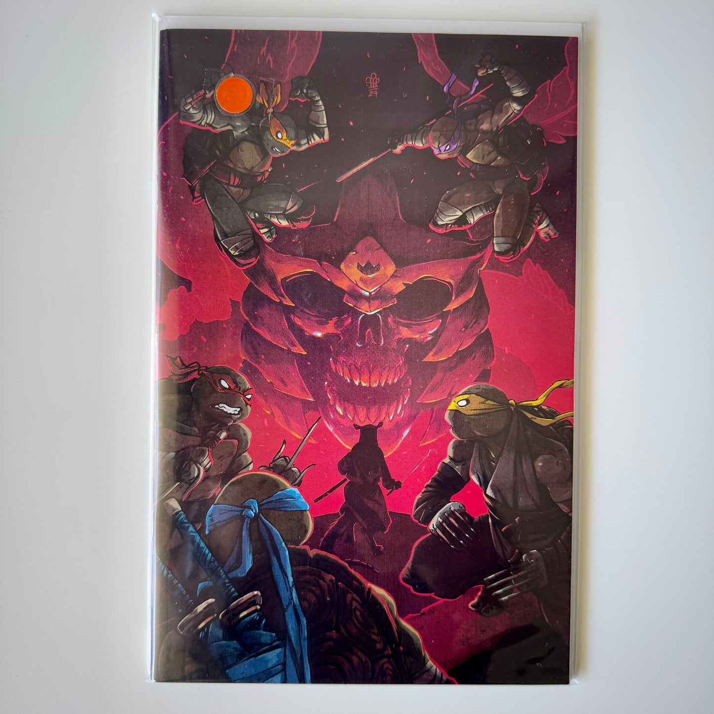 Teenage Mutant Ninja Turtles 40th Anniversary #1 1:25 Virgin Variant by Dialynas (2024)