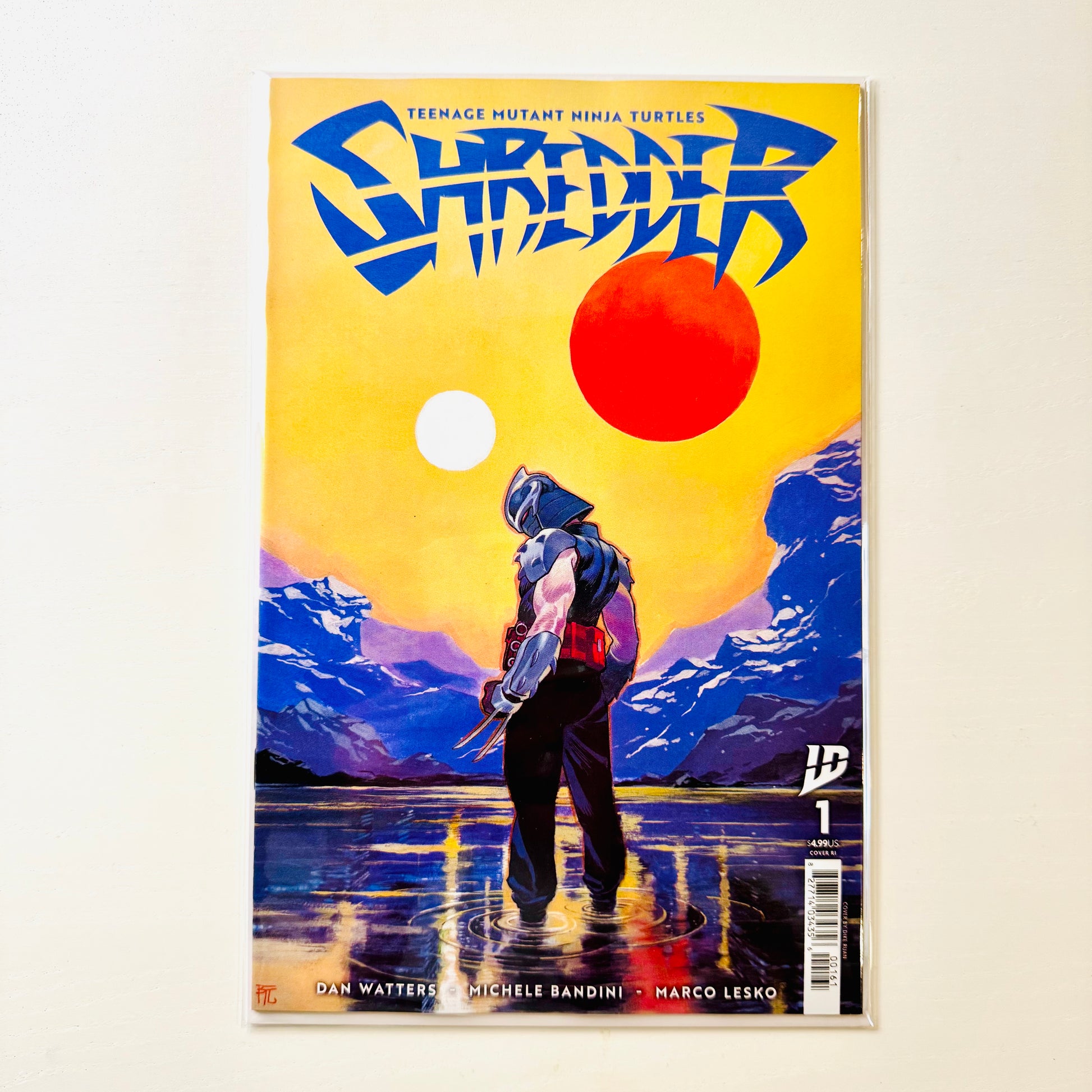 Teenage Mutant Ninja Turtles: Shredder #1 1:50 INCV Variant Ruan front bagged