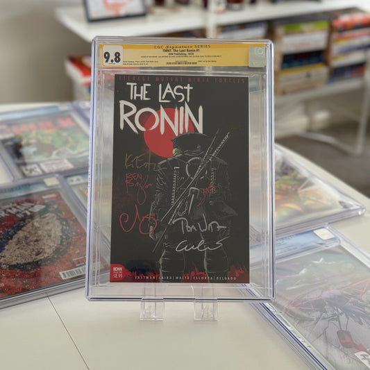 TMNT: The Last Ronin #1 CGC 9.8 Signature Series comic signed by 6 contributors