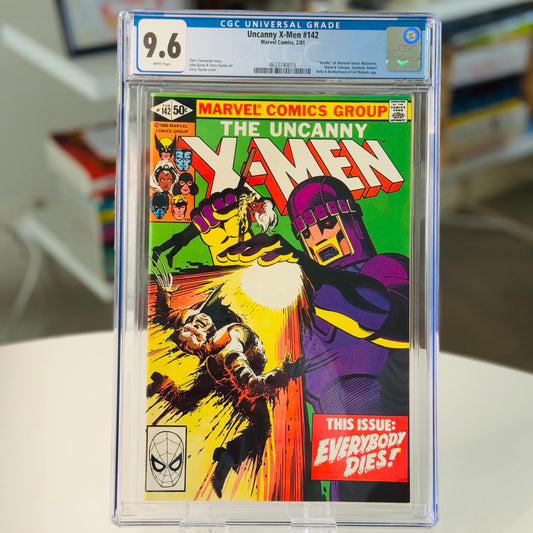 Uncanny X-Men #142 CGC 9.6 – full slab image front-facing