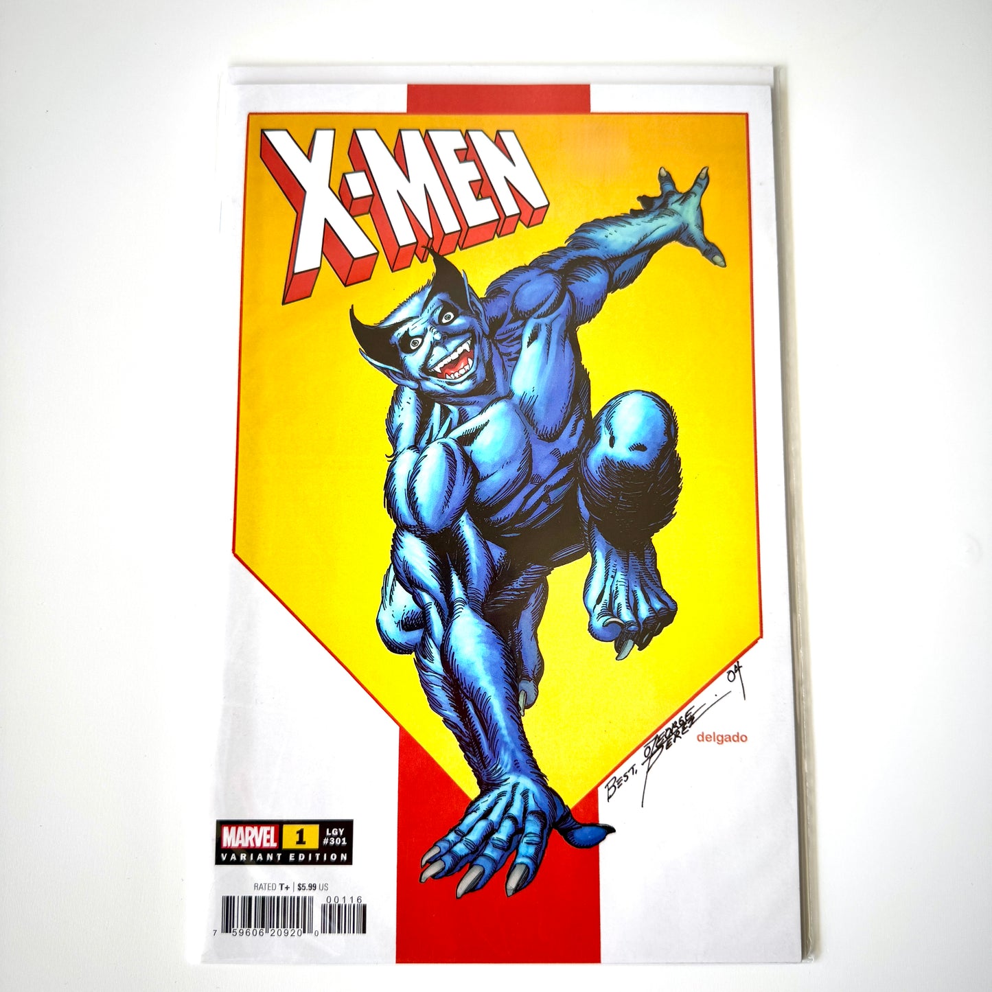 X-Men #1 1:25 George Pérez Variant Cover 2024 by Marvel Comics