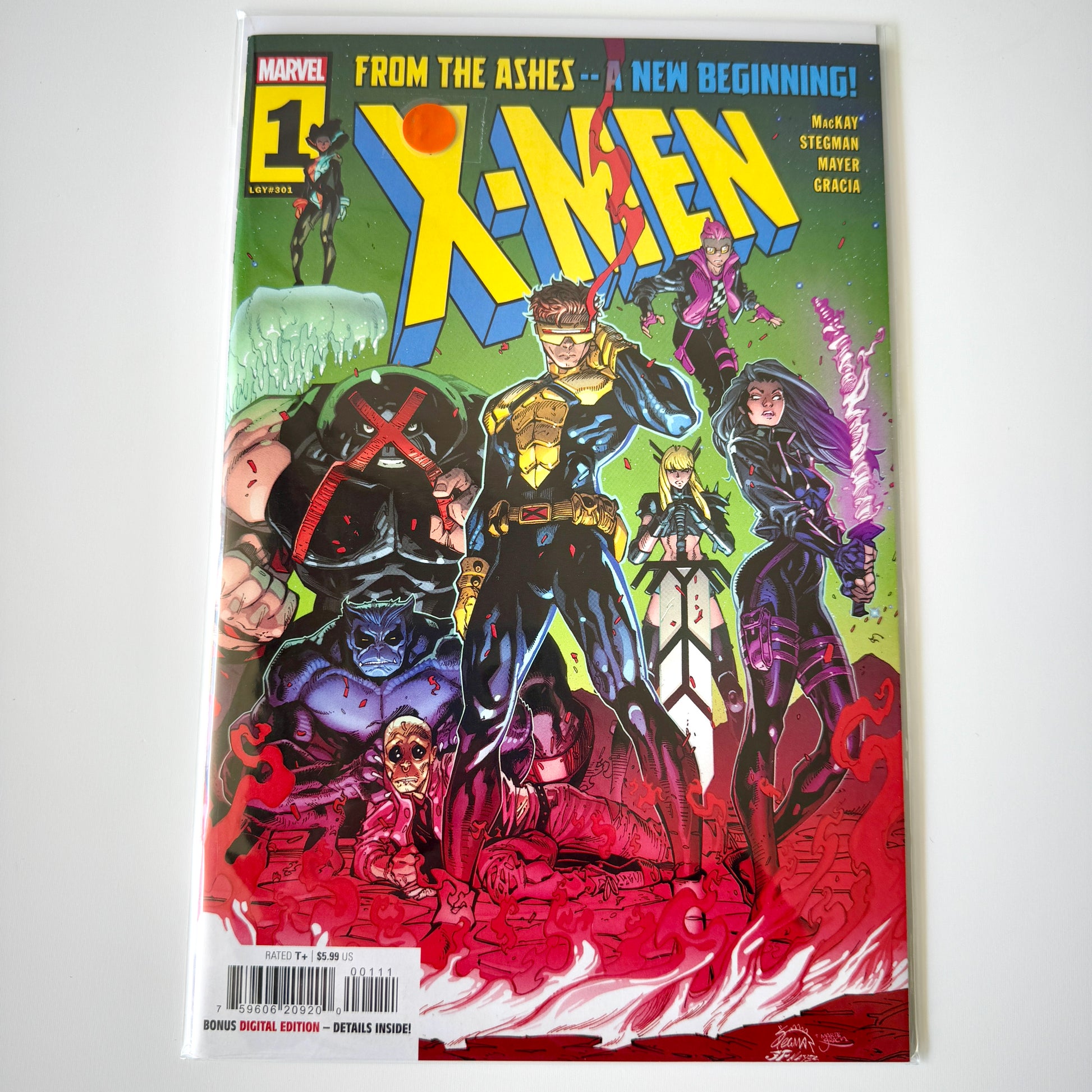 X-Men #1 (2024) First Printing with Ryan Stegman Cover by Marvel Comics